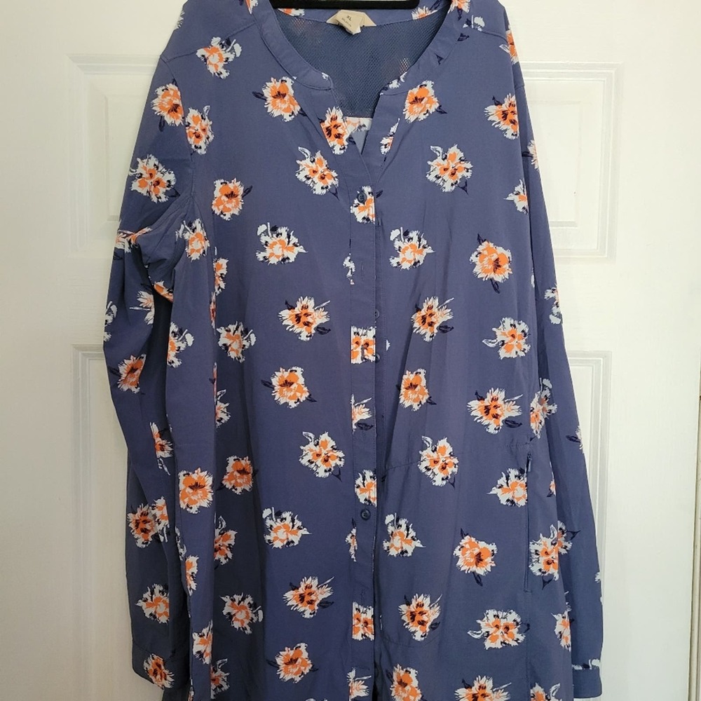 Duluth trading sidewinder blouse